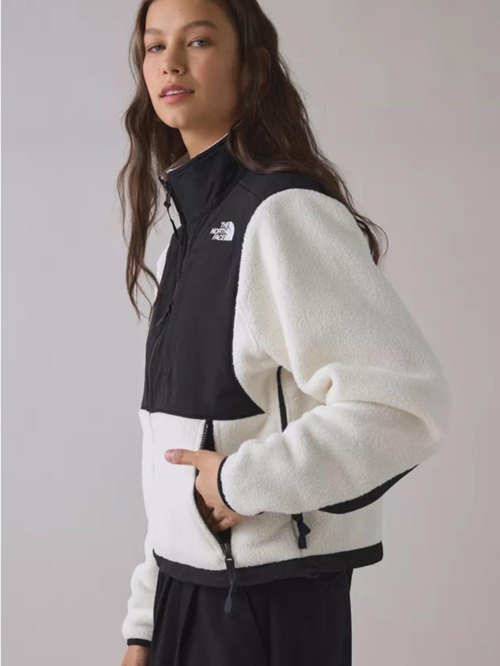 The North Face Denali Cropped Fleece Jacket Size M